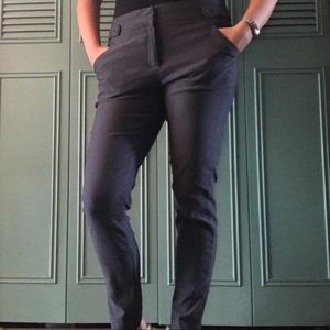 The Limited dark blue slacks, stretch